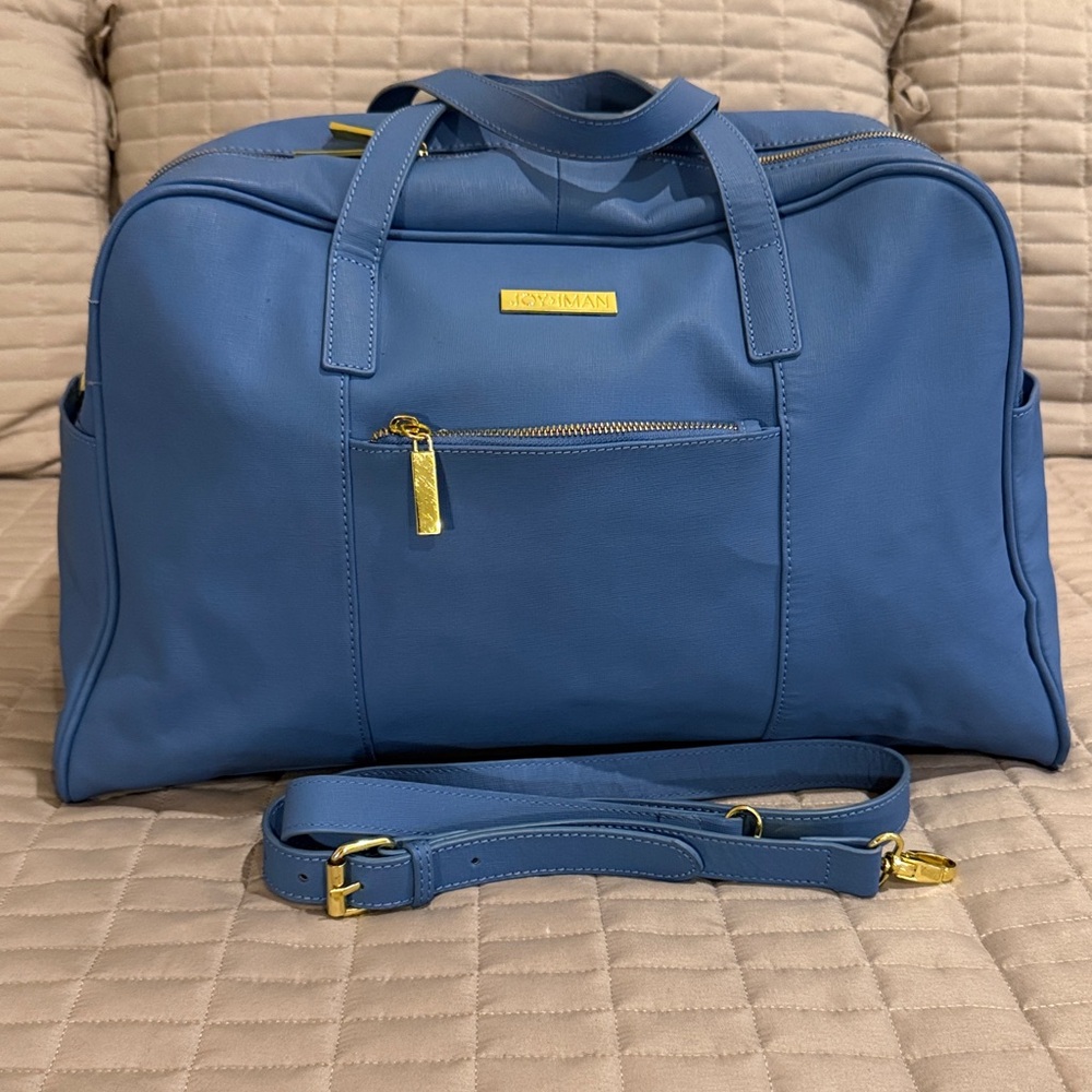 Joy & Iman Leather Travel Bag